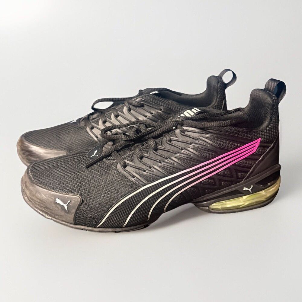 Women’s PUMA Voltaic EVO Running Shoe - Black / Passionfruit - Size 9